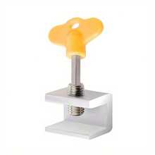 1pc/2pcs Adjustable Safety Window Lock, Aluminum Alloy Window Blocker With Key, Suitable For Horizontal Sliding Windows - Multicolor - View 9