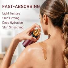 Body Firming Oil – Nourishing & Hydrating Dry Oil With Vitamin E & Natural Oils, Fast-Absorbing Serum For Crepe Skin, Helps Improve Elasticity & Smooth Skin Appearance, Full Body Care, 120ML - Shea Butter - View 7