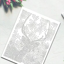 1pc, 20 Pages, Incredible Dot-To-Dot Drawing Book, Magical Dots And Lines Interweave Into Beautiful Patterns, Start Drawing With Just A Pen (Pen Not Included) - 1PC - View 6
