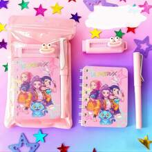 1 Set Girl Group Stationery Set, Practical Student Supplies, Reward Gifts, Birthday Small Gifts, K-POP Peripherals - A - View 1