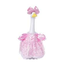 Porch Goose Outfit Set Butterfly Tulle Lolita Dress With Bow Hat For 23'' Porch Goose Country Plastic Cement Statue Costume For Primitive Rustic Summer Outdoor Patio Yard Lawn Decor - 粉紅色 - 查看 2