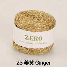 1pc 100g Metallic Yarn, DIY Silver Glitter Thread Crochet Lace Cord Round Strand Line For Bag, Hat, Doll Handcraft, 1.5MM Thick - Glitter Yarn - View 13
