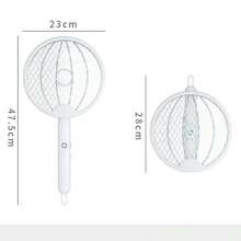 Upgraded 4 In 1 Electric Mosquito Killer Foldable Handheld Bug Zapper USB Rechargeable Fly Swatter With UV Light Trap Insect,300mAh - Multicolor - View 11