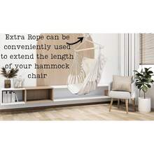 Hammock Swing Chair - Sturdy Metal Frame, Foldable, Portable, Supports Up To 500 Lbs, Comfortable Seating, Ideal For Patios And Lawns, Cotton Blend Fabric, Suitable For Indoor/Outdoor Use. Designed For Bedrooms, Outdoor Spaces, Patios, Balconies, Porches, And Decks. Hanging Hammock Chair With Rope Swing. - B - 查看 9