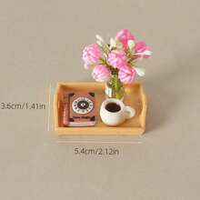 Khay bonsai thu nhỏ trang trí sách, vật trang trí cây cảnh để bàn nhà búp bê, phụ kiện tự làm đồ nội thất sáng tạo, trang trí cảnh quan nhà búp bê, trang trí bàn làm việc hình ô tô, đồ trang trí tự làm nhà búp bê, vật trang trí thu nhỏ, trang trí bàn làm việc, phụ kiện nhà búp bê, trang trí ô tô, đạo cụ chụp ảnh, quà tặng ngày lễ, quà Giáng sinh, quà Halloween - nhiều màu - Xem 2
