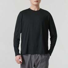 Under Armour Movement Loose Fit Long Sleeve T-Shirt, Outdoor Running 1387390-001 - Black - View 1
