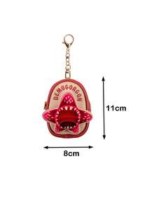 Netflix Stranger Things Officially Licensed Keychain (1PC)-Bag Clip&Charm Zipper Pull Keyring Backpack Accessories Collectible Gifts - Multicolor - View 4