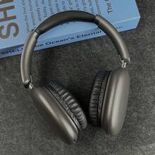 升级版高品质无线耳机，轻巧可折叠，内置麦克风，兼容3.5mm音频线，立体声，适用于笔记本电脑、智能手机、iOS无线游戏，圣诞礼物 - 查看 13