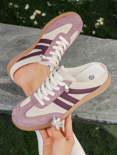 2026 New Backless Slip-On Mule Sandals For Women, Summer Casual Outdoor Wear