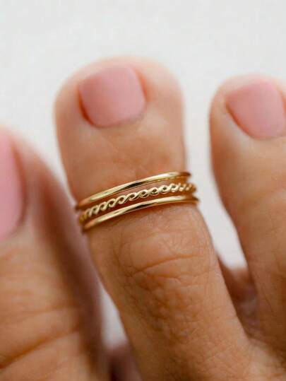 Nhẫn ngón chân có thể điều chỉnh, trang sức chân, phụ kiện đi biển, trang sức mùa hè, trang sức cơ thể, quà sinh nhật, quà tặng cho nữ, nhẫn đeo giữa ngón tay, phụ kiện phong cách Boho