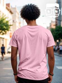 T-Shirt La Ele Mil Vezes Brazilian Meme Funny Phrase REF 3450 VEST NERD - 淺粉色 - 查看 5