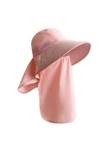 女士三合一防晒面罩帽带颈套，户外骑行钓鱼防紫外线遮阳帽 - 遮陽帽 - 查看 11