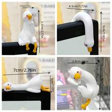 可爱卡通迷你猫咪装饰品，汽车玩偶，汽车内饰装饰，趣味装饰品，可自由组合，为汽车内饰增添个性风格，适合仪表盘和屏幕装饰，情侣礼物，节日礼物，汽车配件 - 彩色 - 查看 10