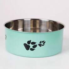 Stainless Steel Pet Dog Cat Bowl Non Slip Puppy Water Food Feeding Dish S-XL USA - 1400ml - 查看 4