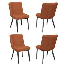 Dining Chairs - Rust + Velvet - View 10