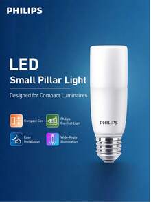 Philips LED Small Light Bulb Suitable For Various Light Fixtures Such As Dining Room Lights, Living Room Lights, And Reading Lights Wide-Angle Illumination For More Uniform Light Distribution - Multicolor - View 11