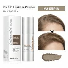 Lakerain 发际线粉、眉粉、修容粉，用于填充和阴影额头和太阳穴 - 彩色 - 查看 18