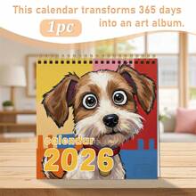 GDTME Lịch năm 2026, lịch treo tường giấy dày, có thể dùng để lên kế hoạch hàng tháng và hàng tuần, văn phòng phẩm, đồ dùng văn phòng, trang trí tường, món quà lý tưởng cho năm mới, tựu trường, Giáng sinh. - Lịch Mặt Trăng - Xem 8