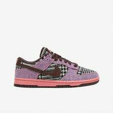 Nike Dunk Low Harris Tweed Purple Pink (Women's) - Hot Pink - View 2