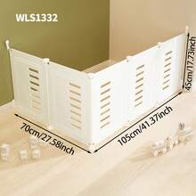 Detachable & Assembable Small Pet Playpen, Resin Plastic Safety Fence Suitable For Miniature Dogs, Medium-Small Puppies, Kittens, Rabbits, Guinea Pigs And Other Small Animals - Multicolor - View 4