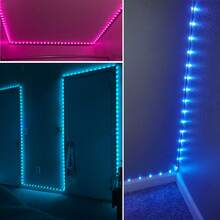 3ft-100ft Smart LED Strip Lights For Home Decor, With App Control And Music Sync Remote, Adhesive Backing, Dimmable,Timing, DIY Scene Modes, Color Changing LED Lights For Room Decor, TV Backlight, Kitchen Decor, Bedroom Decor, Easter And Holiday Decor And Gift Giving - Multicolor - View 10