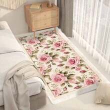 Thảm Cashmere giả cao cấp, Phong cách tối giản hiện đại, Thảm sang trọng kích thích dopamine, Thích hợp cho phòng khách, phòng ngủ, nhà bếp và phòng tắm, Ấm cúng và mềm mại, Tuyệt vời để làm quà tặng hoặc sử dụng cá nhân (Kích thước không đều thủ công có thể thay đổi, khuyến nghị kích thước lớn hơn cho thảm đầu giường), Thảm nhung, Thảm dày, Thảm bông, Thảm ấm áp cho mùa thu/đông - Nhiều màu - Xem 4