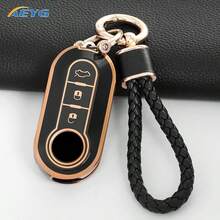 Fiat, Ducato, Gal, Panda, Grande, Punto, Lancia, Musa Car Key Fob Vỏ bảo vệ TPU cao cấp - Fiat A - Xem 9