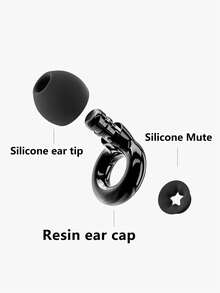 Reusable Silicone Earplugs, Waterproof & Noise Blocking, Suitable For Swimming, Sleeping, Snoring, Study, Music Concerts, Outdoor Travel, Industrial Work, Comfortable - Multicolor - View 6