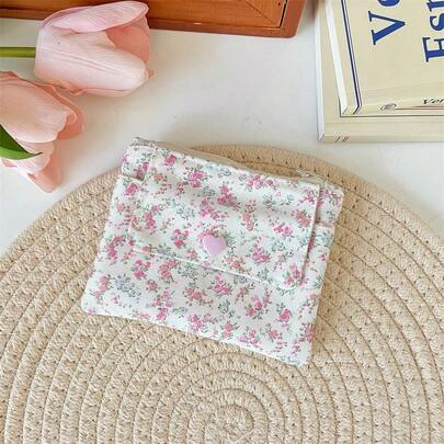 女士零钱包 韩版时尚卡通印花钱包 多功能钥匙零钱卡迷你收纳袋 女孩