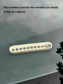 1个黑色和米色停车号码牌，临时停车许可证 - 號碼牌 - 查看 7