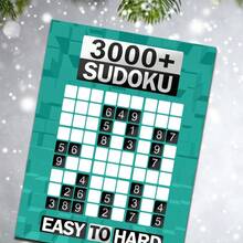 1pc, 20 Pages, New Sudoku Book, Puzzle Game, Ideal For Home Leisure, Passing Time During Travel, Great Gift Choice (Pen Not Included) - 1PC - View 6