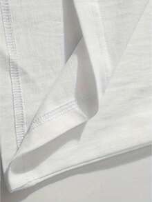 Disney Men's Casual T-Shirt, Lightning McQueen "M" & Sponsor Logos Print, Racing Design, Relaxed Fit, Ideal For Car Fans & Streetwear - White - View 4