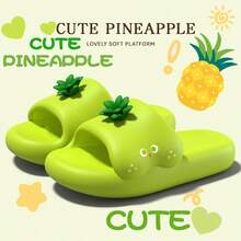 Nuevas zapatillas de mujer, suela gruesa cómoda, antideslizante y resistente al desgaste, con lindo diseño de patrón 3D de dibujos animados, moldeado en una sola pieza de EVA, adecuado para verano, uso en exteriores, hogar, baño, estantería de zapatos, almacenamiento, exterior, jardín, artículo esencial de viaje, portátil, artículo esencial de playa, temporada de graduación, ceremonia de graduación, regalo de graduación, felicitaciones graduado, finalizar la escuela, fiesta de graduación - Zapatillas de mujer - Ver 16