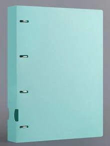 1个/2个/4个A4活页夹，办公用品，试卷收纳夹，4孔D型环活页夹，A4文件袋，11孔新款现代彩色打孔活页夹 - 單件 - 查看 16