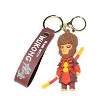 Cross-Border New Black Myth Monkey Keychain Cute Little Monster Car Bag Pendant Doll Machine Gift Wholesale - 豬八戒 - 查看 5