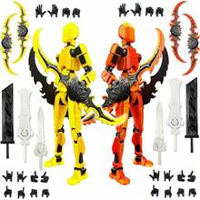 3D Printed Personalized Toy Figurines, T13 Action Figure Accessories, 13th Dummy T13 Multi-Joint Movable, Collector's Desktop Decoration T-13 Movable 3D Printed Toys - Multicolor 2 - View 6