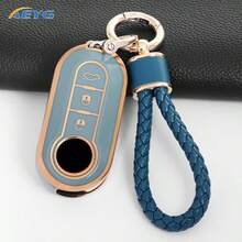 Fiat, Ducato, Gal, Panda, Grande, Punto, Lancia, Musa Car Key Fob Vỏ bảo vệ TPU cao cấp - Fiat A - Xem 13