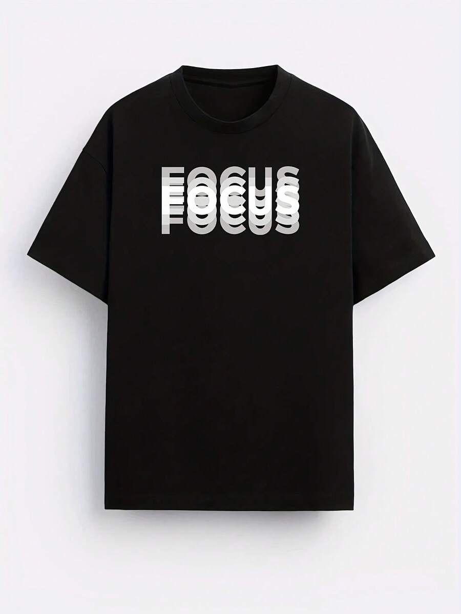 Men Outdoor Tees & Tanks - Black - View 1