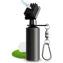 Professional Golf Club Cleaning Kit, Includes Water, Club Brush, Golf Towel, Golf Bag Accessories, Men's Golf Equipment, Best Golf Gift For Men And Women - Black - View 8