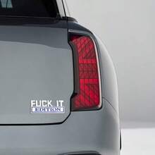 IT Edition Emblem For Car 3D Stickers For Auto Fender Bumper Vehicle 3D Side Fender Rear Trunk Decal Badge Universal Exterior Accessories For Car Truck SUV Silver/Blue - Bạc/Xanh lam - Xem 6