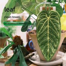 Plant Leaf Cleaning, Dusting, Cleaning Tool, Decontamination, Dusting, Gardening, Hand Towel Cleaning, Kitchen Wiping, Bathroom Handwashing Dedicated - Multicolor - View 6