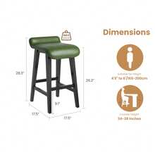 Barstools - Grün – 2er-Packung - Übersicht 2