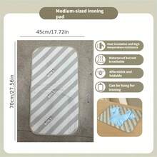 1pc Ironing Pad, Foldable Compact Household Ironing Board, Heat Resistant Cloth, Hand-Held Garment Steamer, Anti-Scald Gloves, Ironing Accessories - Multicolor - View 7
