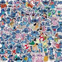 Disney 100pcs Stitch Stickers, Creative Graffiti Stickers, Office Supplies, Mobile Phone And Computer Stickers, High-Value, Exquisite, Cool Stickers, Fun, Classic, Colorful Cartoon Design, Gift Decoration, Phone Case Decoration Stickers, Reusable, Colorful Cartoon Design, Suitable For Water Bottles, Skateboards, Mobile Phones, Etc., Perfect For School Supplies, And A Top Choice For Holiday Gifts. - 100pcs - View 7