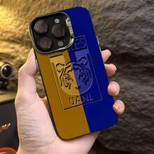 Logotipo de los Tigres UANL en dorado y azul. Esta elegante funda es compatible con Samsung, Apple, VIVO, OPPO, , Transsion, ,  y Honor. Fabricada en silicona TPU, ofrece protección contra golpes y caídas, además de una sensación superior. Es el regalo ideal para familiares, amigos y seres queridos, y la opción perfecta para San Valentín y Año Nuevo. - Negro - Ver 4