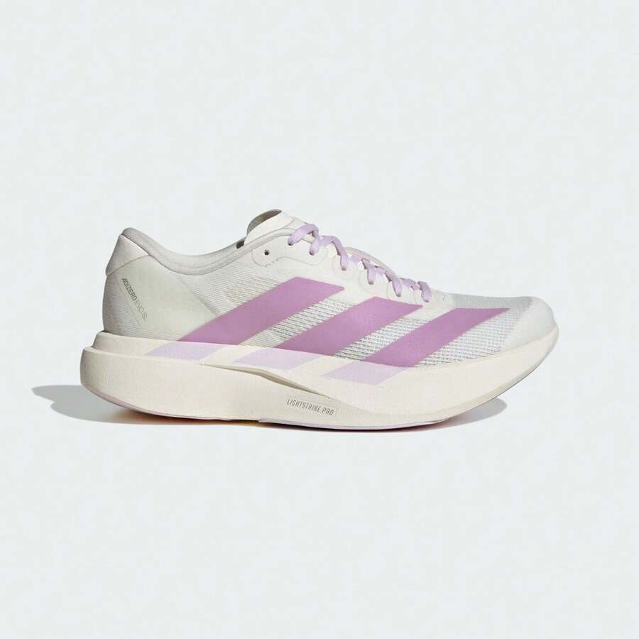 Adidas 女士 Adizero Evo SL W 低帮跑步鞋 KI7354 - 淡紫色 - 查看 1