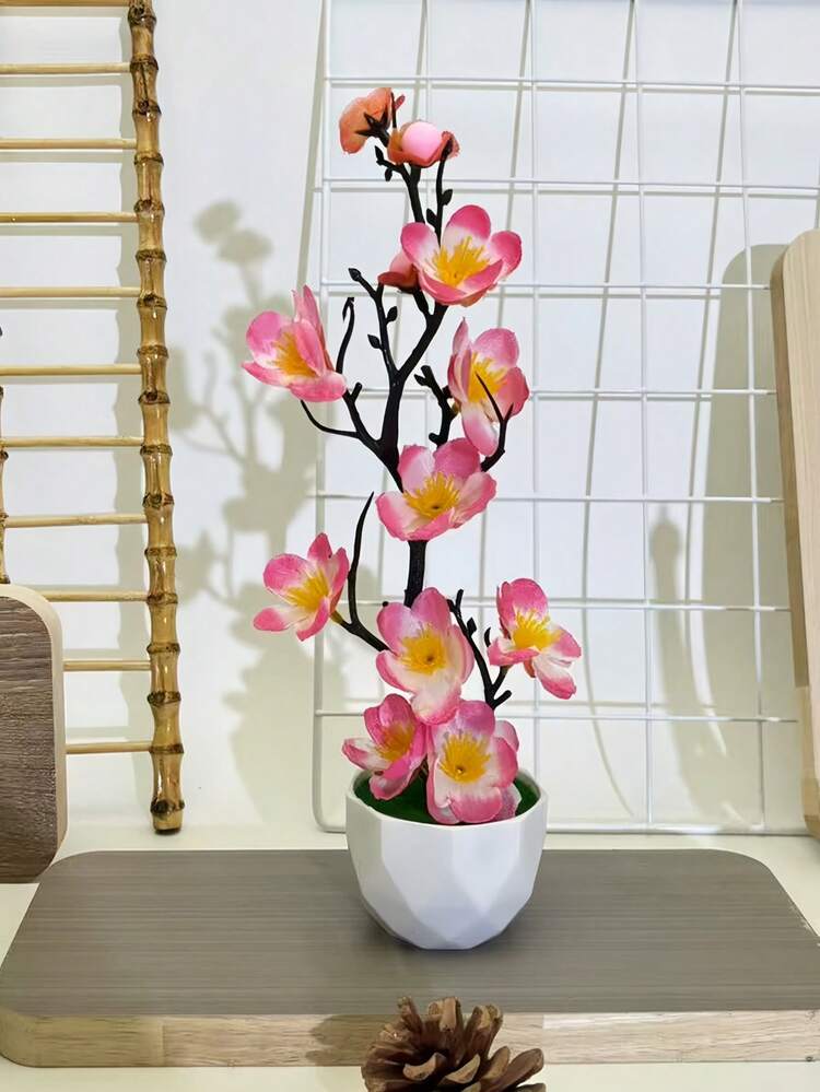 Planta de orquídea Phalaenopsis artificial, similar a la vegetación natural, sin maceta incluida, adecuada para colocación en interiores/exteriores como alféizar de ventana, balcón, entrada o sala de té, boda, decoración del hogar, decoración de la habitación, Pascua, dormitorio, sala de estar, floral, decoración de boda, planta falsa, flor artificial - Multicolor - Añade 17