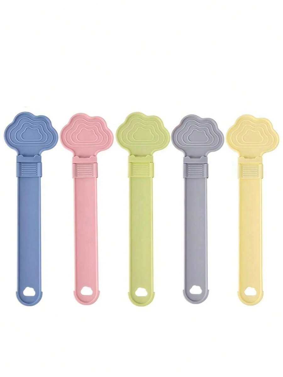 1pc Plastic Cloud-Shaped Cat Treat Dispenser, Squeeze Feeder For Cat/Dog Snacks, Hands-Free Feeding Tool - 15ml - View 1