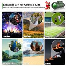 Flagship Professional Monocular Telescope, Suitable As A Gift For Family And Friends - Army Green - View 7