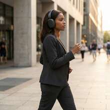 升级版高品质无线耳机，轻巧可折叠，内置麦克风，兼容3.5mm音频线，立体声，适用于笔记本电脑、智能手机、iOS无线游戏，圣诞礼物 - 查看 8